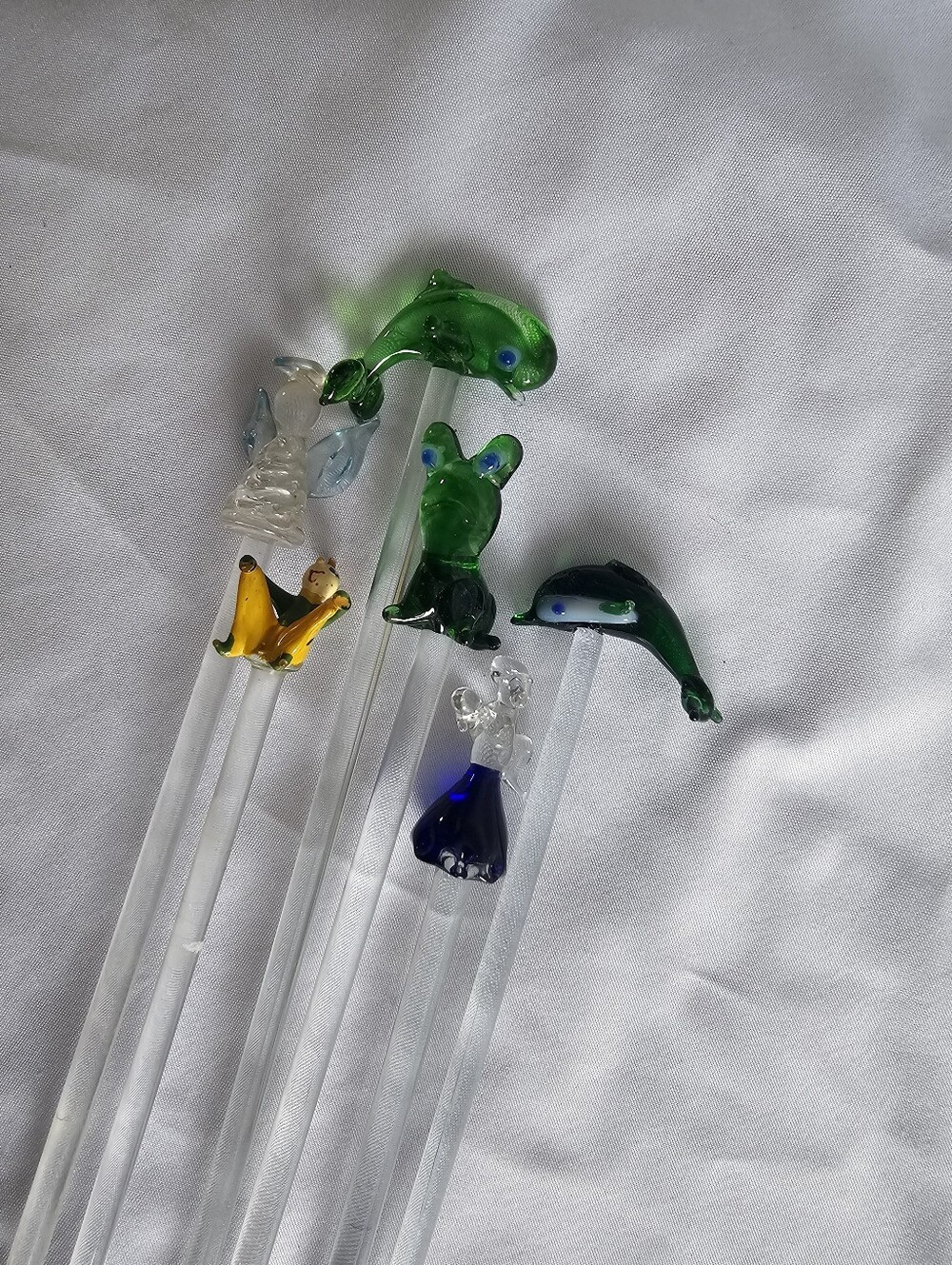 Vintage Stir Stick Glass